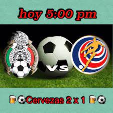 Ven A Ver El Partido Con Nosotros Mex Vs Crc Hoy A Las 5 00 Pm Promocioncervezas Evento Deportivo Deportes Futbol