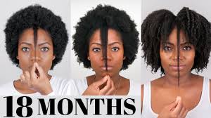 And not able to grow back lost hair. 18 Month Natural Hair Growth Length Check Hair Update Oct 2018 Youtube