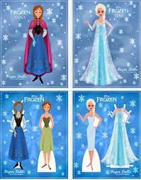Las Recortables De Veva E Isabel Frozen Elsa Y Anna Frozen Paper Dolls Disney Paper Dolls Paper Dolls