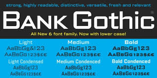 Bank Gothic Font Download Bank Gothic Font Gothic Fonts Gothic Font Free