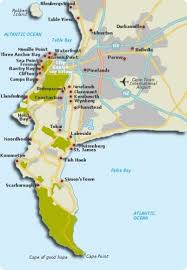Map of cape town, south africa. Map Of Cape Town South Africa Cape Town Map Cape Town Cape Town Map Camps Bay Cape Town