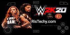 Download Wwe 2k20 Iso For Ppsspp Psp Emulator Apk Together With Texture And Save Data File That Contains Roster Updates Can B Wwe Game Download Wwe Game Psp