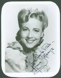 Anne Jeffreys Autographs, Memorabilia & Collectibles