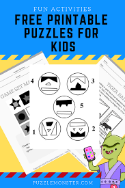Maybe you're a homeschool parent or you're just looking for a way to supple. Free Printable Puzzles For Kids Logic Puzzles And Brain Games