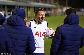 Tottenham hotspur news and transfers from spurs web. Alfie Devine Becomes Tottenham S Youngest Ever Player And Goalscorer Daily Mail Online