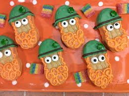 Made with real peanut butter, these cookies have a crunchy texture and a creamy filling between two crispy peanut butter wafers for savory and sweet snacks. St Patrick S Day Dessert Leprechaun Nutter Butters Cookies