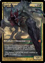 Make sure you input the order number in payment note. Lord Of Extinction Magic The Gathering Cards Mtg Altered Art Magic Card Game