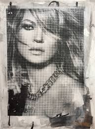 Kate Moss (001) Original Painting by Steve Smythe