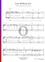 Founded in 1947, rettig music has been a vital part of ohio's educational music community for over 70 years. Lost Without You Sheet Music Piano Voice Pdf Download Streaming Oktav