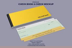 Check Book And Check Mockup Mockup Corporate Flyer Photoshop Resources