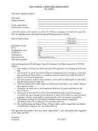 All jm cars are strictly prohibited from being driven into singapore & thailand: Formulir Perjanjian Sewa Mobil Car Rental Renting