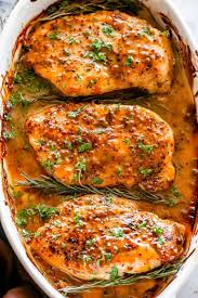 In a 9″ x 9″ baking dish, combine the chickpeas, chopped tomato, chopped onion, and minced garlic. Baked Lemon Butter Chicken Thighs Recipe Allrecipes