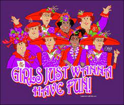 Girls Just Wanna Have Fun Red Hat Party Red Hat Society Red Hats