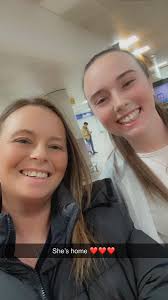 That's my girl home ❤️🎉