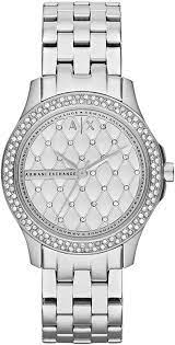 Armani exchange has prepared watches with. Armani Exchange Damen Analog Quarz Uhr Mit Edelstahl Armband Ax5215 Amazon De Fashion