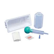 Kendall Bulb Syringe Irrigation Tray Personally Delivered