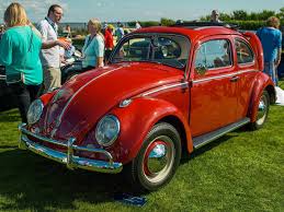 Image result for Poppy Red 1961 Beetle