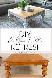 I have refinished tables and other furniture and have always been amazed at what the right products, tools writer fox from the wadi near the little river on december 27, 2014 Diy Coffee Table How To Transform A Thrifted Coffee Table Grace In My Space