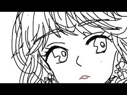 الطباعة على الصور في برنامج X ايبيس باينت Youtube My Works Art Female Sketch