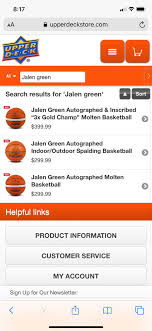 August 20, 2019 2:11 pm. Stephen Hicks On Twitter Jalen Green Has Yet To Play A Professional Basketball Game But The Sjmbasketball1 Grad Already Has A Licensing Deal With Upperdecksports Signed Basketballs And Trading Cards Release Today