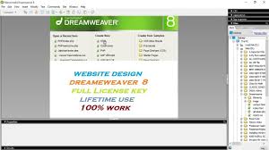 Website Design Macromedia Dreamweaver 8 Download Install And Serial Key Website Design Dreamweaver Page Design