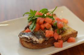 Grilled Sardines On Toast Turkish Style Maninas Flickr
