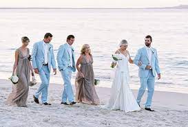 Blue Suits Maybe Lol Blue Suit Wedding Light Blue Wedding Blue Beach Wedding