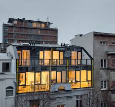 Remodeling Extension Of An Old Building In Belgrad Serbia Penthouse Apartment Rooftop Design Penthouse