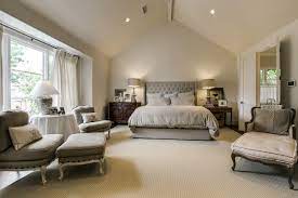 Vaulted ceilings are relics of the old days with a grand allure to them that still manage to thrive in our relatively mundane modern spaces. Todd James Homes Master Suite With Vaulted Ceiling Todd James Homes