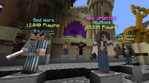 Survival minecraft pe servers in survival minecraft pe servers you survive and thrive in a dangerous world while cooperating with many players. Best Minecraft Servers 1 16 2 Survival Skyblock Factions And Extra