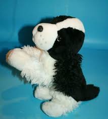 Black And White Stuffed Dog Animal Alley Cocker Spaniel Dog 12 Black White Stuffed Plush Toys R Us 2007 Animalalley In 2020 Cocker Spaniel Dog Spaniel Dog Plush Dog