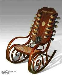 Rocking Chair Rocking Chair Guitar Chair Music Furniture