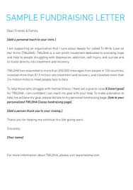 21 Sample Fundraising Letters In Pdf Ms Word