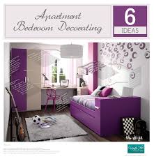 Think about pairing that can travel from the living room and bedroom, or the. Apartment Bedroom Decorating 6 Ideas Visual Ly
