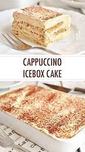Cappuccino Icebox Cake Everyday Cheap Recipes Icebox Cake Cake Desserts Dessert Recipes