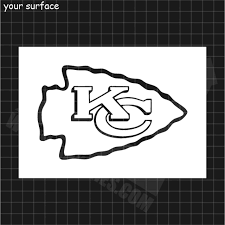 Currently over 10,000 on display for your viewing pleasure Kc Chiefs Logo Stencil