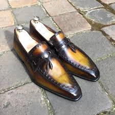 Altan Bottier Tassels Loafer Chaussures Habillees Pour Homme Chaussure Homme Luxe Soulier Homme
