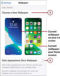 Search free wallpapers, ringtones and notifications on zedge and personalize your phone to suit you. Setting The Screen S Appearance Brightness Lock Wake Text View And Wallpaper Options Customizing How Your Iphone Looks Informit