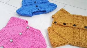 Sizes 3x, 2x, 1x, l, m, s. Preemie Broken Checkerboard Cardigan Knitting Pattern