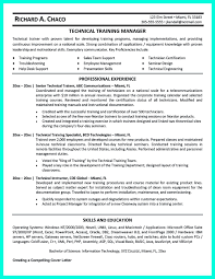 brilliant corporate trainer resume