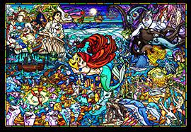 Maybe you would like to learn more about one of these? Tenyo 500 Piece Jigsaw Puzzle Little Mermaid Story Stained Glass Tightly Series Stained Art 25x36cm Buy Online In Antigua And Barbuda At Antigua Desertcart Com Productid 160880635