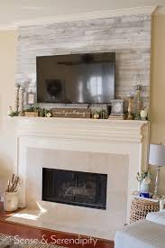 Then take some plywood slats and glue them to the frame. Quick Easy Reclaimed Wood Feature Wall Sense Serendipity