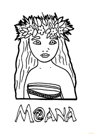 Find more coloring pages online for kids and adults of princess moana disney coloring pages to print. Princess Moana Coloring Pages Cartoons Coloring Pages Coloring Pages For Kids And Adults