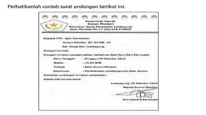 Isi surat pribadi pengertian ciri dan bagian bagiannya. Surat Undangan Resmi Adalah