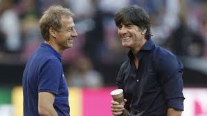 (files) this file photo taken on september 3, 2020 shows germany's national football team head coach joachim loew smiling before the uefa nations league football match between germany and spain. Bundesliga Jurgen Klinsmann In Awe Of German Football Talent Pool