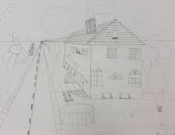 Creating ellipses and cylinders in perspective. Linear Perspective Houses Mr Snyder S Art Room