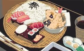 طبخ الانمي food kawaii food anime bento