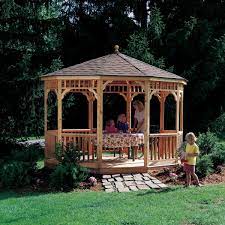 Brighton Round Gazebos Round Gazebo Backyard Gazebo Wooden Gazebo
