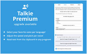 Cepstral voices can speak any text they are given with whatever voice you choose. Talkie Text To Speech Many Languages