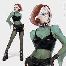Rogue from X-Men: Evolution. Artwork by Naphina (naphina_art) : r/Marvel